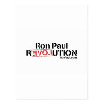 Ron Paul Revolution Postcards
