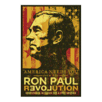 Ron Paul Revolution Poster posters by Libertymaniacs Ron Paul Revolution Poster posters