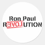 Ron Paul Revolution Round Sticker