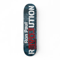 Ron Paul Revolution Skateboard by Libertymaniacs Ron Paul Revolution Skateboard