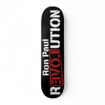 Ron Paul Revolution Skateboard by Libertymaniacs Ron Paul Revolution Skateboard
