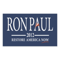 Ron Paul Revolution Rectangular Stickers