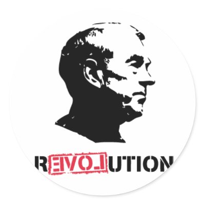 Ron Paul Revolution sticker by 0101cp