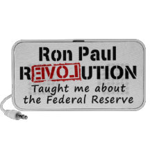 Ron Paul rEVOLution Taught me the Federal Reserve Mp3 Speaker