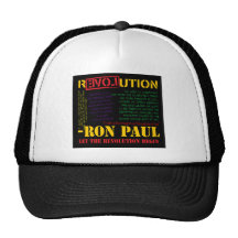 ron paul revolution trucker hat