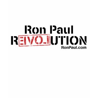 Ron Paul Revolution shirt