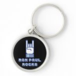 Ron Paul Rocks Keychain