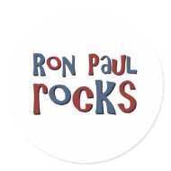 Ron Paul Rocks sticker