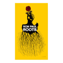 Ron Paul Roots Print by Libertymaniacs Ron Paul Roots Print