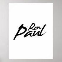 RON PAUL Signature Poster
