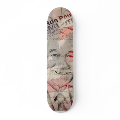 Ron Paul Skateboard by projectawake