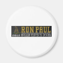 Ron Paul Speaks Truth to Power Magnet