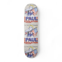 Ron Paul Superhero Skatedeck Custom Skate Board