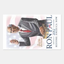 Ron Paul Swears Oath Sticker