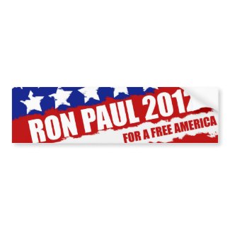 Ron Paul - the change we need bumpersticker