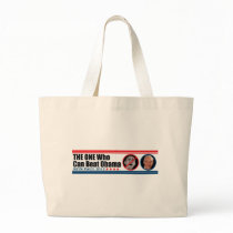 Ron Paul: THE ONE Who Can Beat Obama Tote Bag