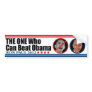 Ron Paul: THE ONE Who Can Beat Obama Bumper Sticker