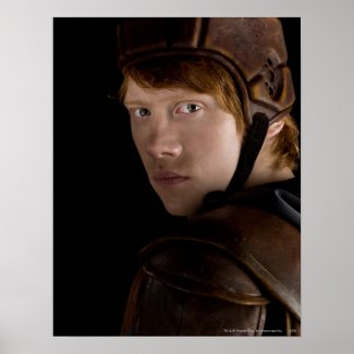 Ron Weasley Geared Up print