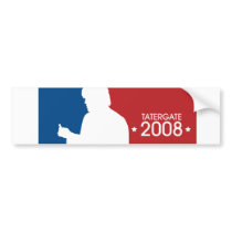 Ron White "TaterGate 2008"  sports logo sticker bumper stickers