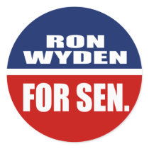 RON WYDEN FOR SENATE stickers