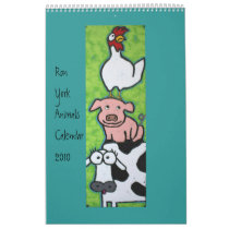 Ron York Animals Calendar 2010