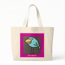 Ron York Art bird bag