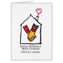 Ronald McDonald Hands cards