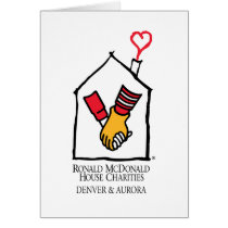 Ronald McDonald Hands Card