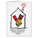 Ronald McDonald Hands cards