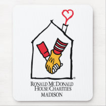 Ronald McDonald Hands mousepads by RMHCmadison Ronald McDonald Hands mousepads