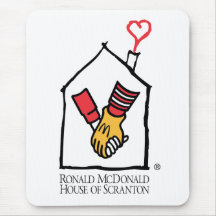 Ronald McDonald Hands Mousepad