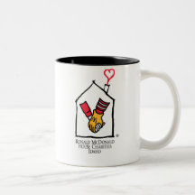 Ronald McDonald Hands Mug