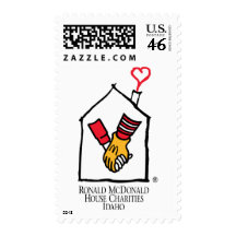 Ronald McDonald Hands Stamps