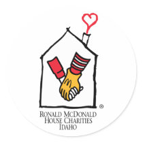 Ronald McDonald Hands stickers