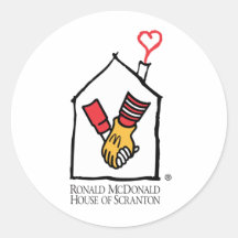 Ronald McDonald Hands Sticker