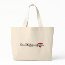 Ronald McDonald Heart Tote Bags
