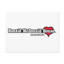 Ronald McDonald Heart postcards by RMHCmadison Ronald McDonald Heart postcards