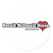 Ronald McDonald Heart stickers by RMHCmadison Ronald McDonald Heart stickers