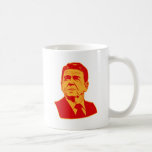 Ronald Reagan 1980 retro portrait Coffee Mug