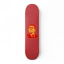 Ronald Reagan 1980 retro portrait skateboards by strk3 Ronald Reagan 1980 retro portrait skateboards