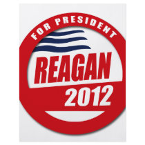 Ronald Reagan 2012 flyers