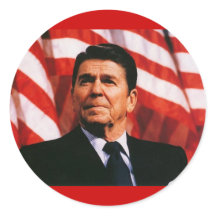 reagan american flag