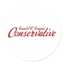 Ronald Reagan Conservative stickers by AmericanElephant Ronald Reagan Conservative stickers