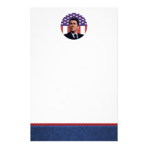 Ronald Reagan Freedom and Liberty Personalized Stationery
