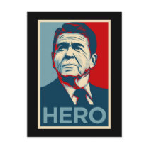 Ronald Reagan Hope Hero Poster - Reagan Bush 84 postcards by strk3 Ronald Reagan Hope Hero Poster - Reagan Bush 84 postcards