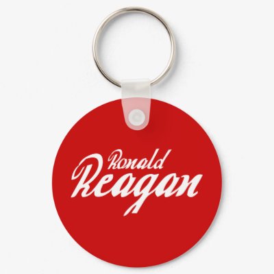 Ronald Reagan Keychain by AmericanElephant