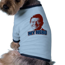 Ronald Reagan My Hero pet clothing by AmericanElephant Ronald Reagan My Hero pet clothing