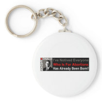 Ronald Reagan on Abortion keychains