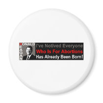 Ronald Reagan on Abortion magnets