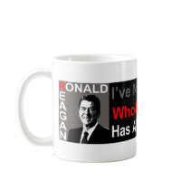 Ronald Reagan on Abortion mugs